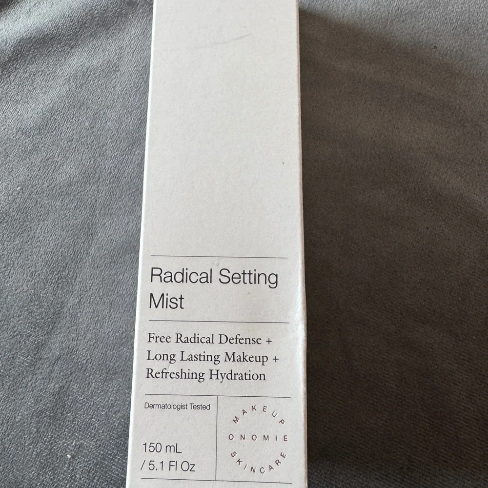 Onomie Radical Setting Mist 5.1oz Korean Skincare Hydrating Glowy Clean Beauty